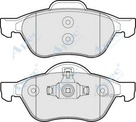 APEC BRAKING PAD1714