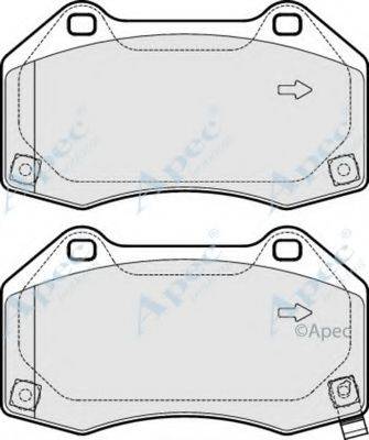 APEC BRAKING PAD1893