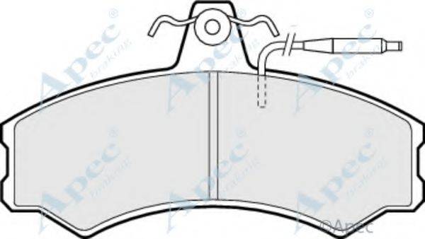 APEC BRAKING PAD384