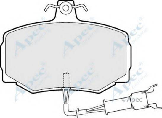 APEC BRAKING PAD599