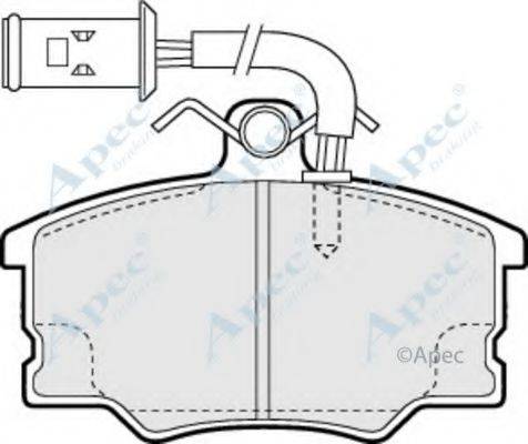 APEC BRAKING PAD697