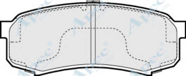 APEC BRAKING PAD822