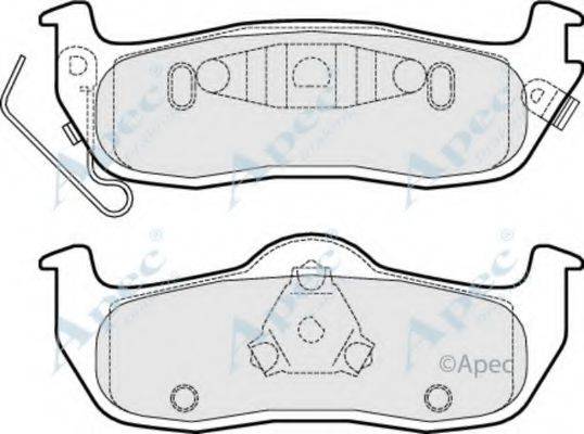 APEC BRAKING PAD1492