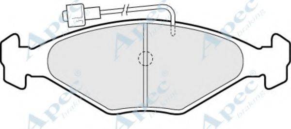 APEC BRAKING PAD358