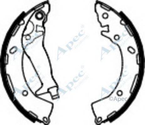 APEC BRAKING SHU804 Гальмівні колодки