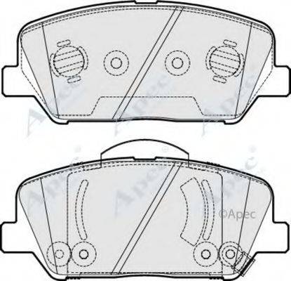 APEC BRAKING PAD1980