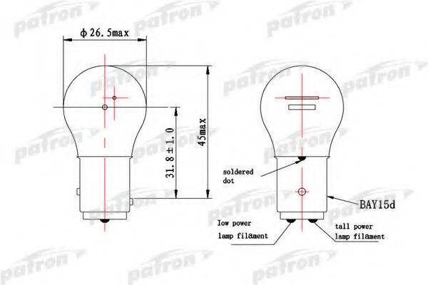 PATRON PLP21/5W