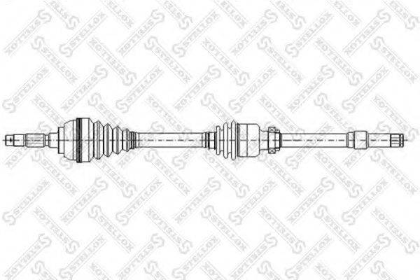 STELLOX 1581772SX Приводний вал