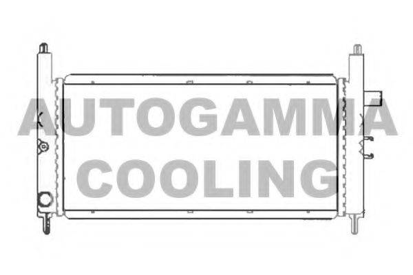 AUTOGAMMA 103871 Радіатор, охолодження двигуна