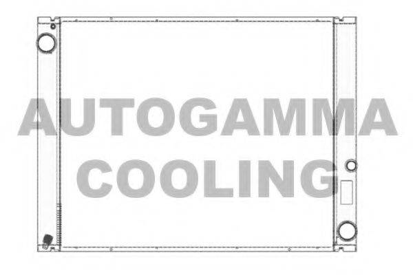 AUTOGAMMA 104667 Радіатор, охолодження двигуна