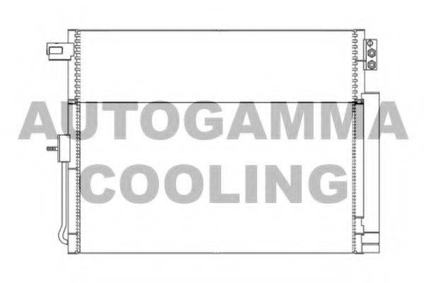 AUTOGAMMA 105981 Конденсатор, кондиціонер