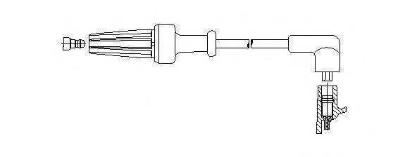 BREMI 47036 Провід запалювання