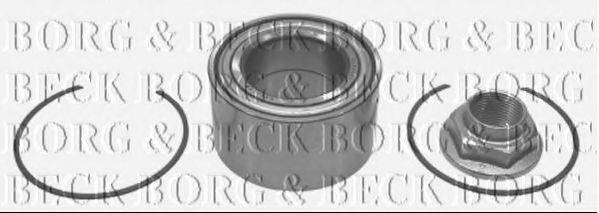 BORG & BECK BWK102 Комплект підшипника маточини колеса