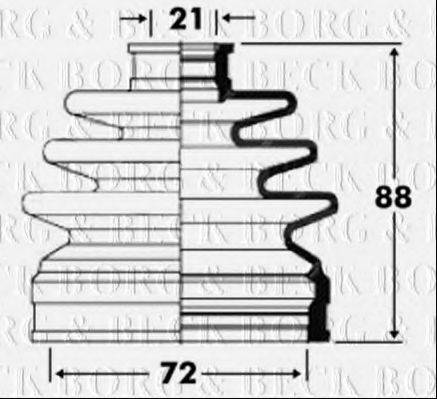 BORG & BECK BCB2813