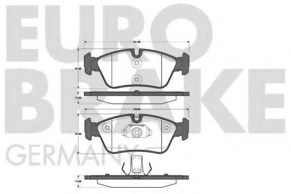 EUROBRAKE 5502221525