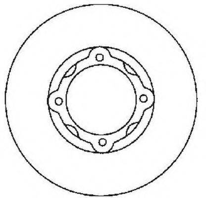 KIA DA0133251X гальмівний диск