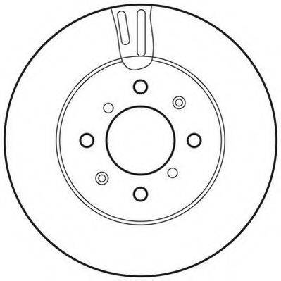 BRAKE ENGINEERING DI956686 гальмівний диск