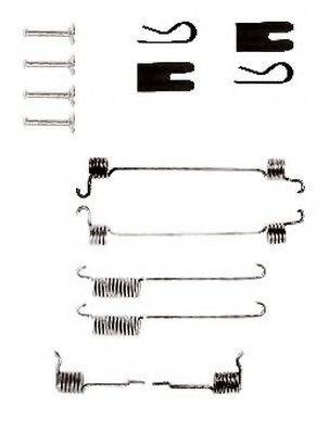 JURID 771301J Комплектуючі, гальмівна колодка