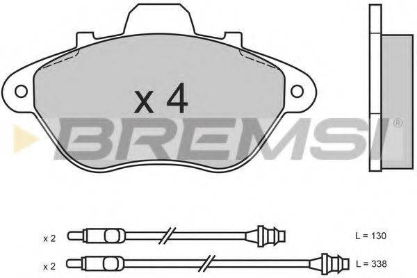 BREMSI BP2465