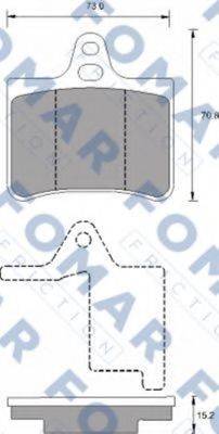 FOMAR FRICTION FO 687281