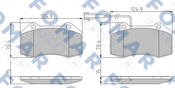 FOMAR FRICTION FO 869281