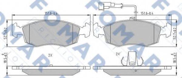 FOMAR FRICTION FO 901981