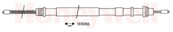 TRW GCH1354 Трос, стоянкова гальмівна система