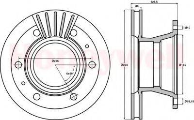 BENDIX 567127B