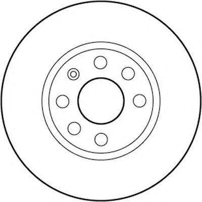 BENDIX 562196BC гальмівний диск