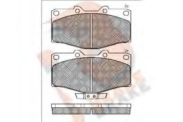 R BRAKE RB1006