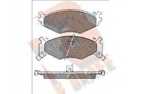 R BRAKE RB1056-205