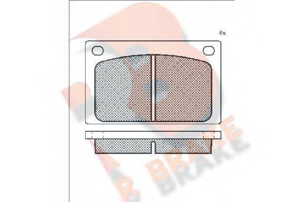 R BRAKE RB0142