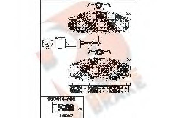 R BRAKE RB0414-700