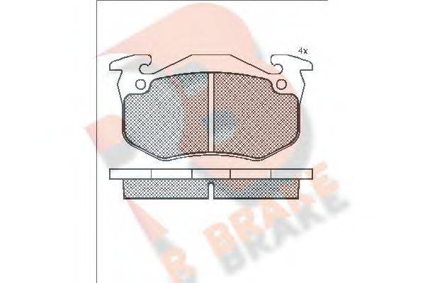 R BRAKE RB0723-204