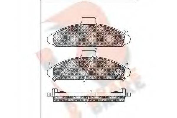 R BRAKE RB0963