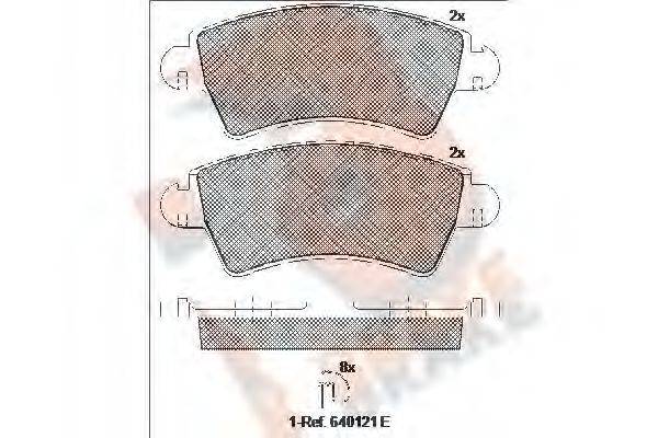 R BRAKE RB1525