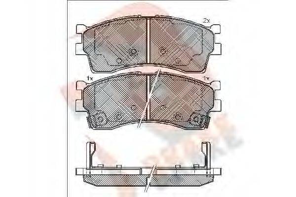 R BRAKE RB1610