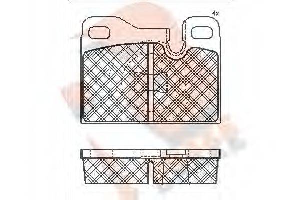 R BRAKE RB1624