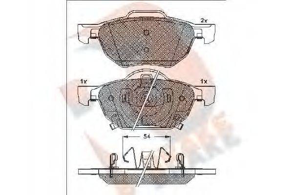 R BRAKE RB1695