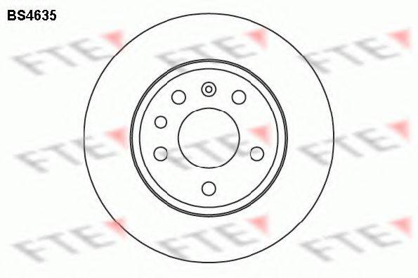 FTE BS4635 гальмівний диск