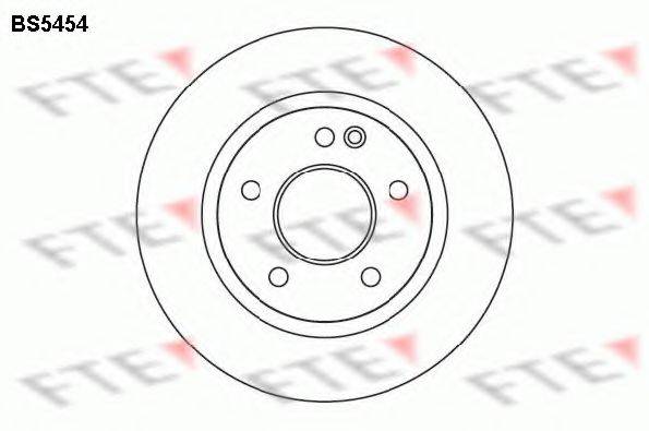 FTE BS5454 гальмівний диск