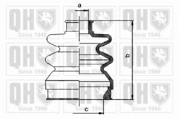 PORSCHE 996 349 293 00 Комплект пильника, приводний вал