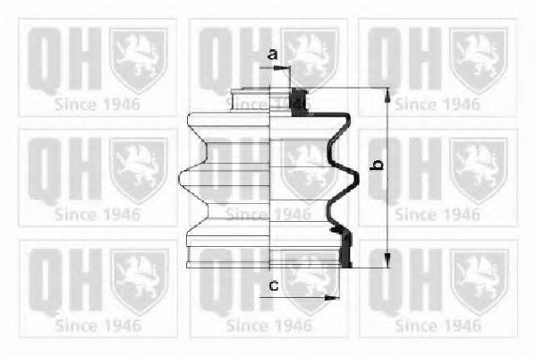 MITSUBISHI MB 109012 Комплект пильника, приводний вал