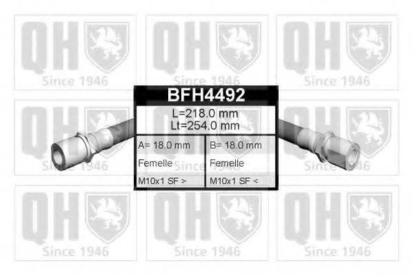 QUINTON HAZELL BFH4492 Гальмівний шланг