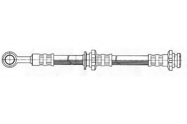 FERODO FHY2232 Гальмівний шланг