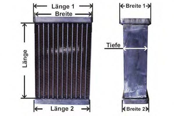 NRF 14131 сітка радіатора, охолодження двигуна