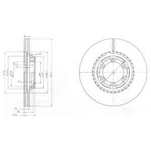 HYUNDAI ZB4O31O1 гальмівний диск