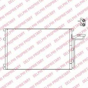 DELPHI TSP0225659 Конденсатор, кондиціонер